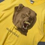 American Vintage Men's Yellow T-shirt