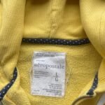 Aeropostale Women's Yellow Hoodie