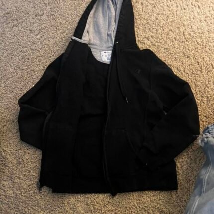 Champion Men's Black Hoodie